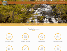 Tablet Screenshot of oconeesc.com